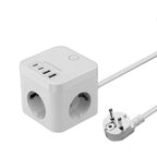 Cargador De Pared Mars Gaming Md - Cube35W 35W 3X Schuko 2X