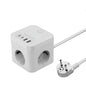 Cargador De Pared Mars Gaming Md - Cube35W 35W 3X Schuko 2X