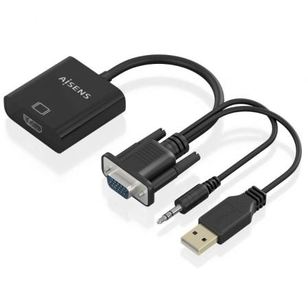 Cable Conversor Aisens A115-0872 Svga Macho Usb Macho/ Jack Hover Image