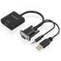 Cable Conversor Aisens A115-0872 Svga Macho Usb Macho/ Jack