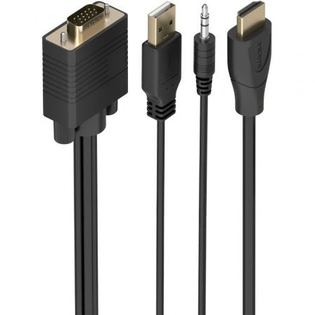 Cable Conversor Aisens A115-1009 Svga Macho Usb Macho/ Jack Hover Image