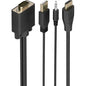 Cable Conversor Aisens A122-1013 Svga Macho Usb Macho Jack M