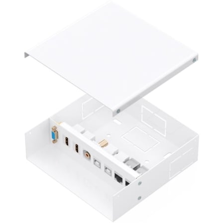 Caja De Conexiones Aisens A127-1031/ Vga 2X Hdmi Jack 3.5 2X