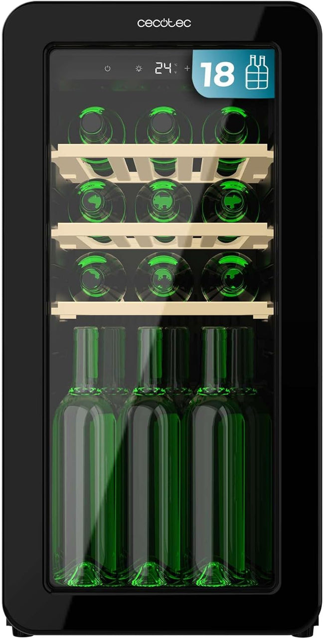 Vinoteca Cecotec Bolero GrandSommelier Origin 18 Hit Black Hover Image