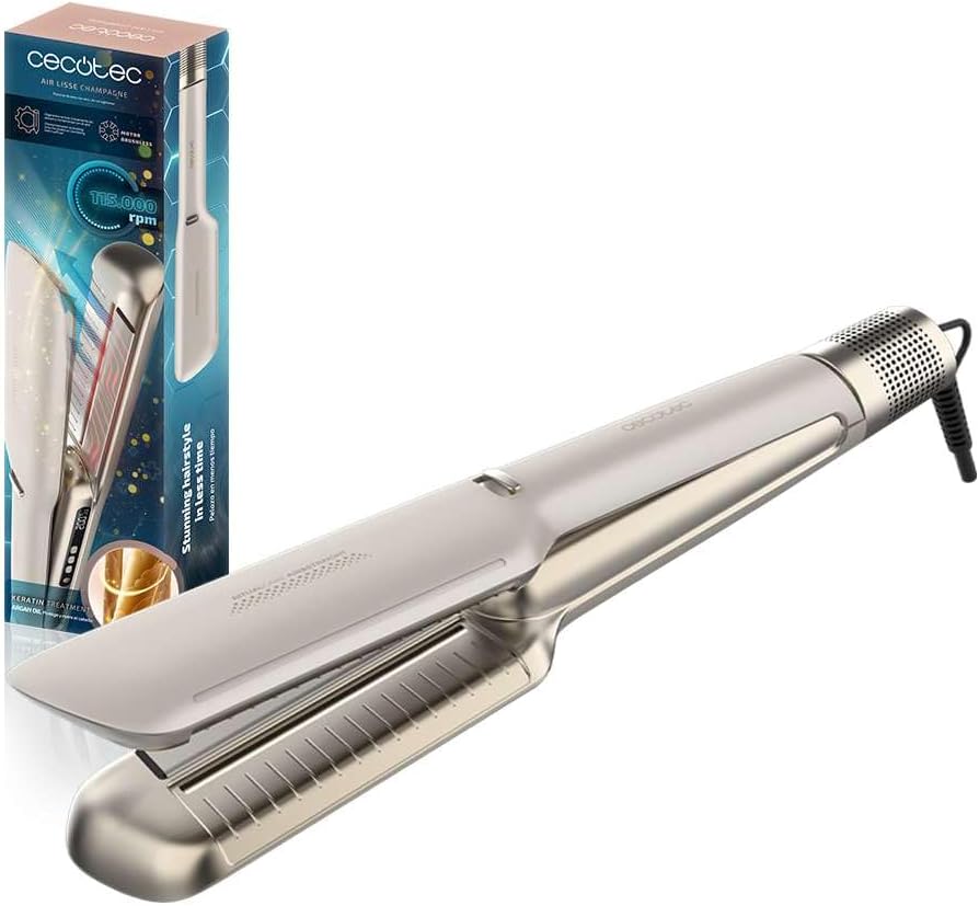 Planchas de Pelo Cecotec RitualCare Air Lisse Champagne
