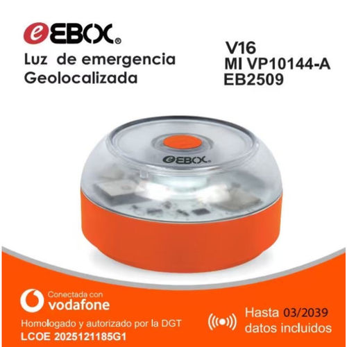 Luz De Emergencia Ebox V16Iot Eb2509 Baliza Luz De Emergenci Hover Image