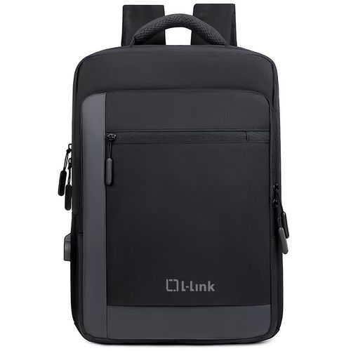 Mochila Para Portatil L-Link Hasta 15.6" C/Cargador Usb
