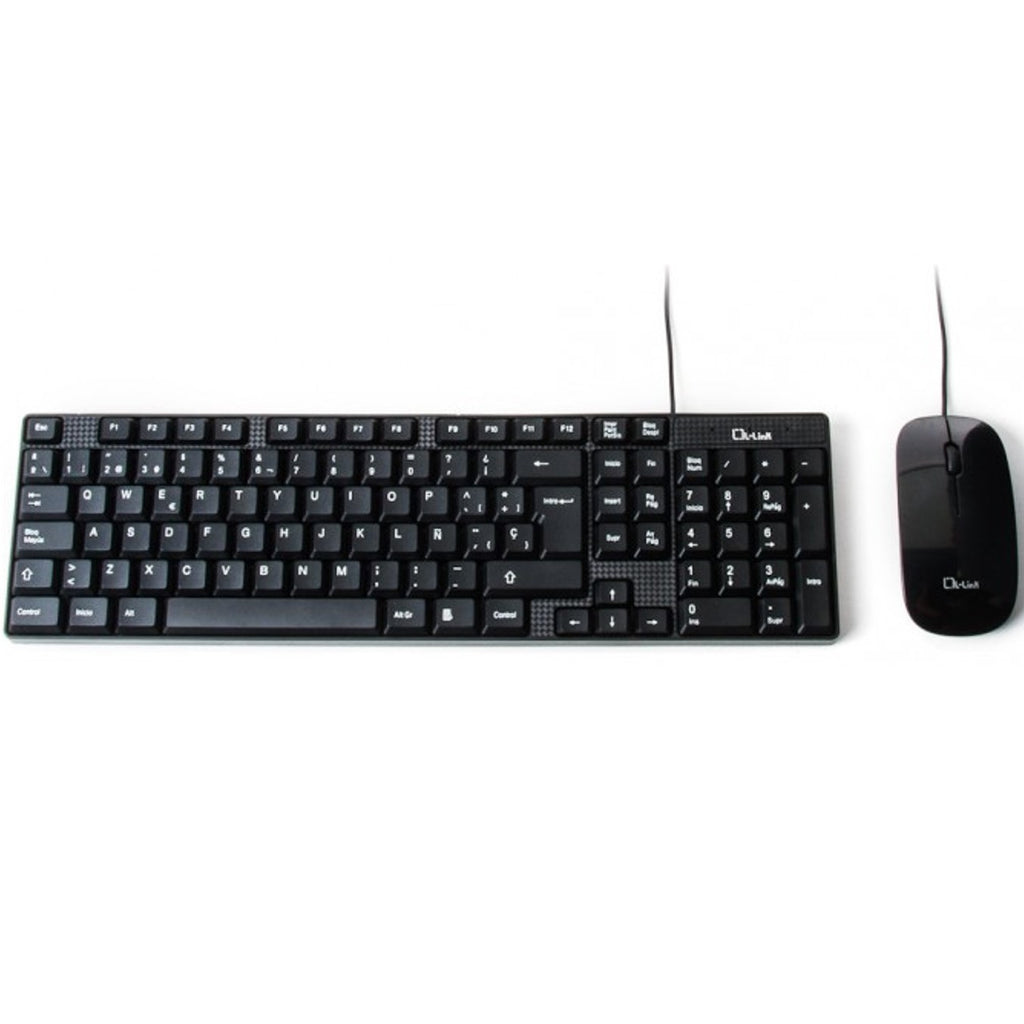 Teclado+Raton L-Link Usb Negro
