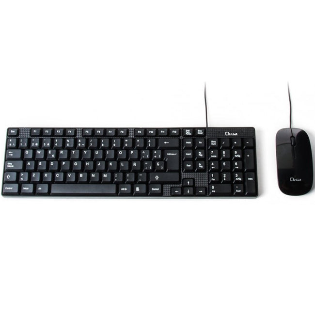 Teclado+Raton L-Link Usb Negro Hover Image