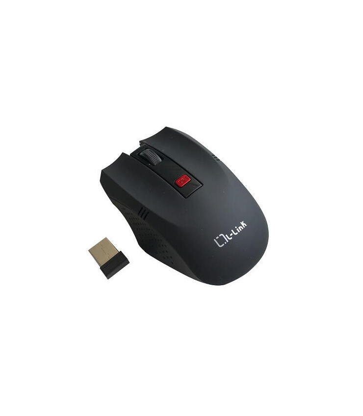 Raton Optico Inalambrico L-Link Negro Ll-2095-N