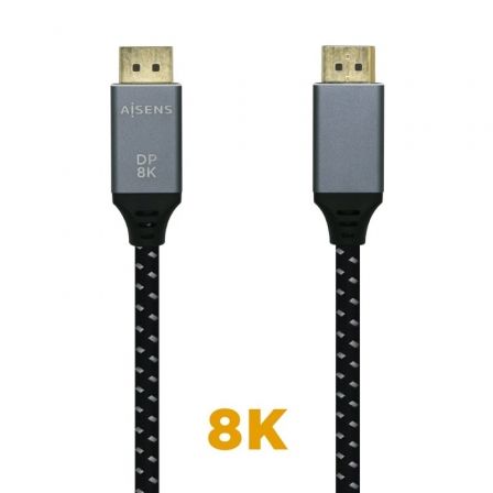 Cable Displayport 1.4 8K Aisens A149-0435/ Displayport Macho