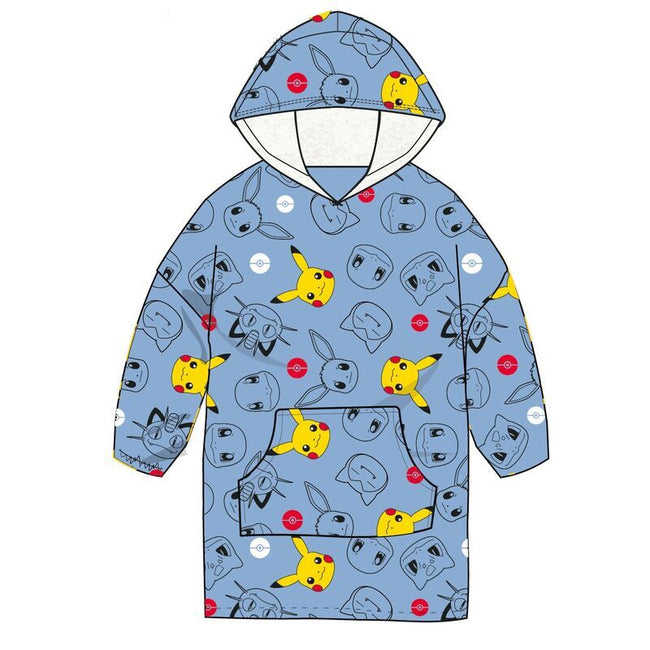 Bata Sudadera Oversize Pokemon Coral Infantil Hover Image