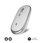 Ratón Inalámbrico Subblim Wireless Mini/ Hasta 1600 Dpi/ Pla