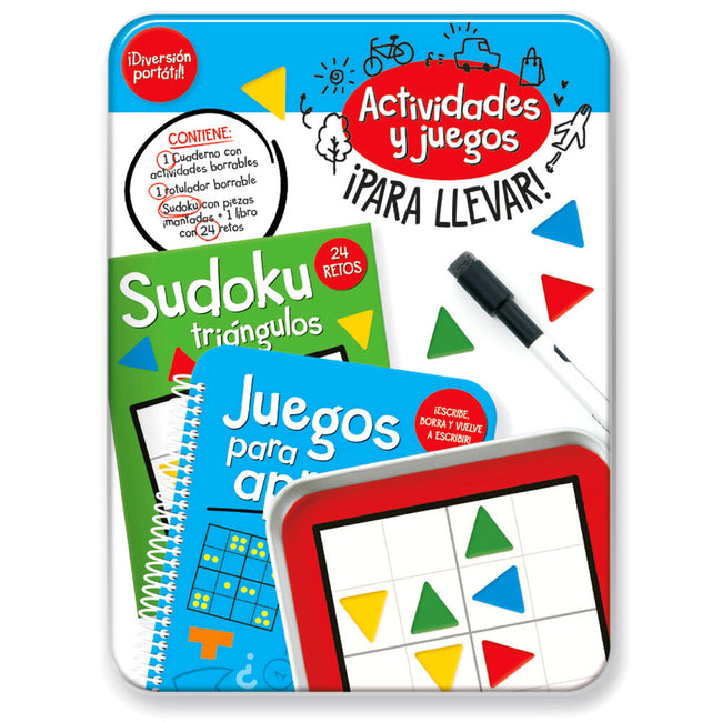 Kit Actividades Portatil Retos De Ingenio EspaOl Hover Image