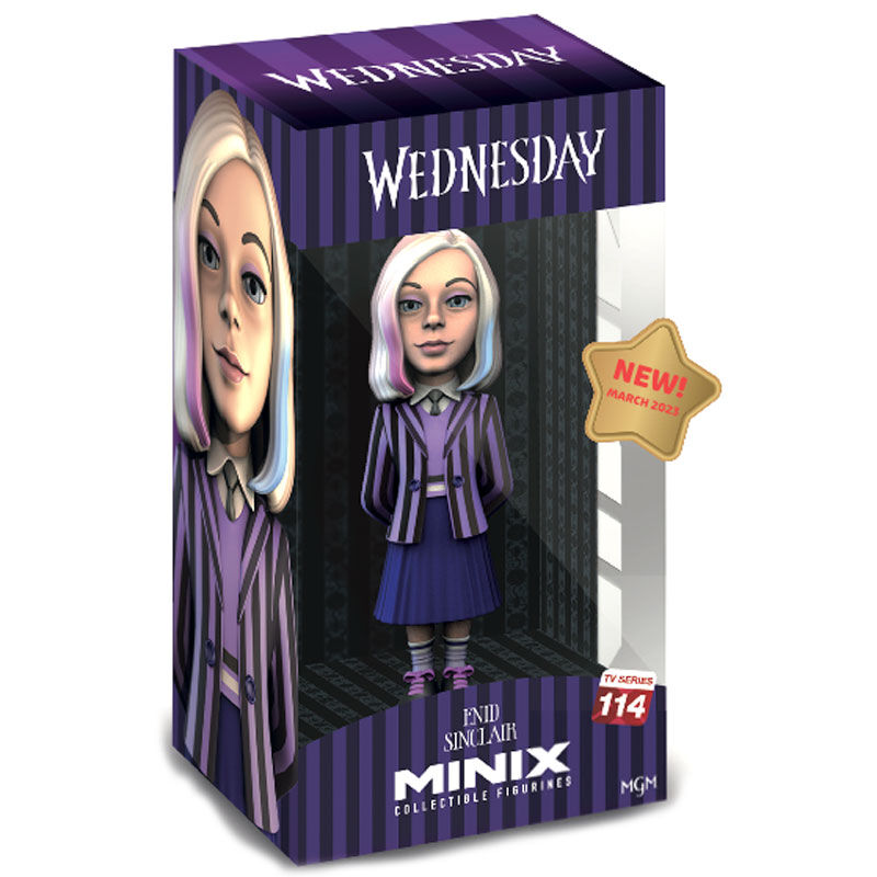 Figura Minix Enid Sinclair Addams Wednesday 12Cm