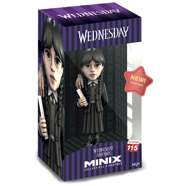 Figura Minix Miercoles Y Cosa Wednesday 12Cm Hover Image