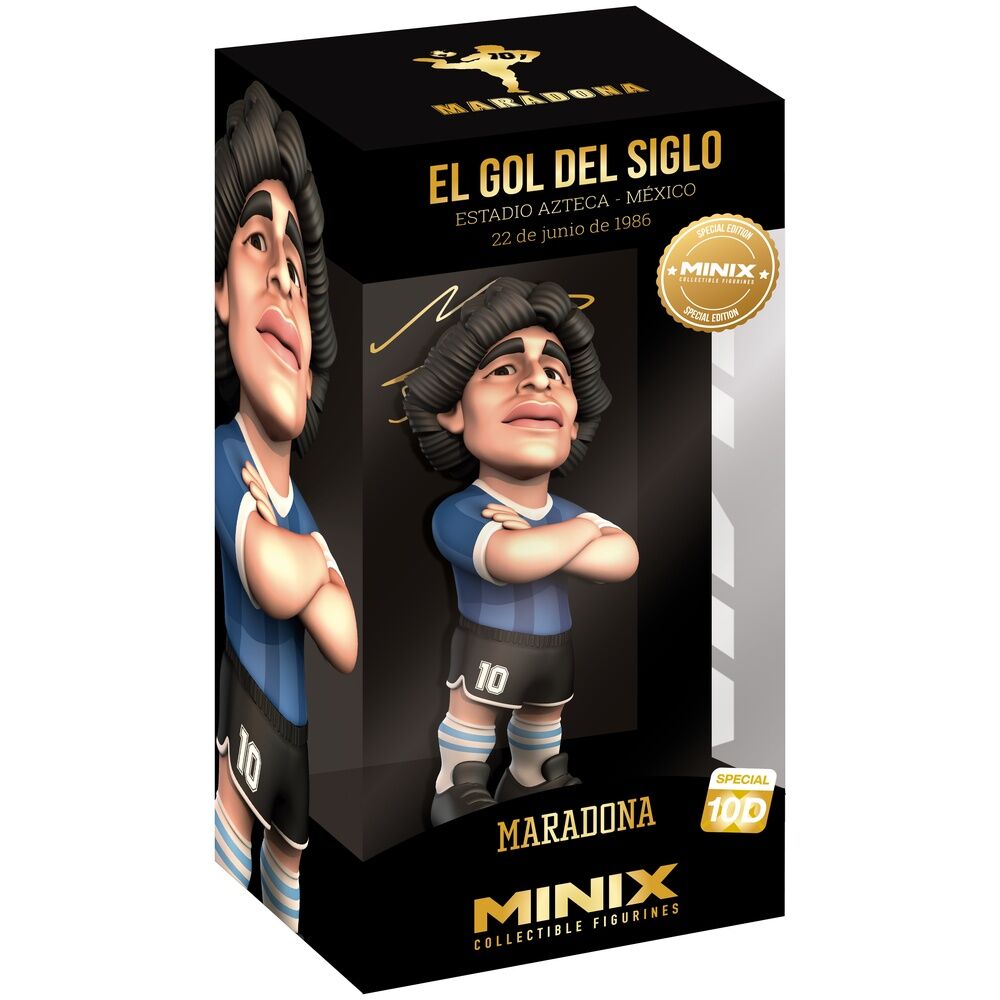Figura Minix Gol Del Siglo Maradona 12Cm