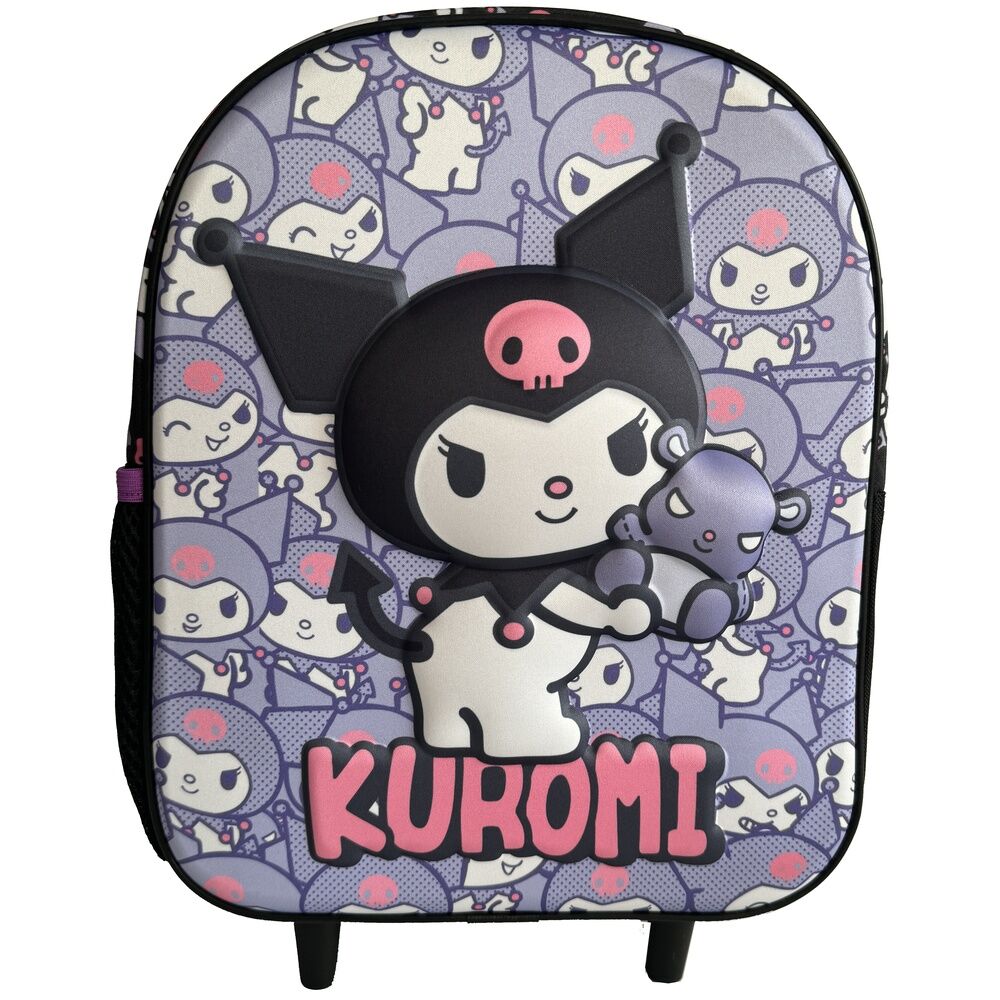 Trolley 3D Kuromi Hello Kitty 32Cm