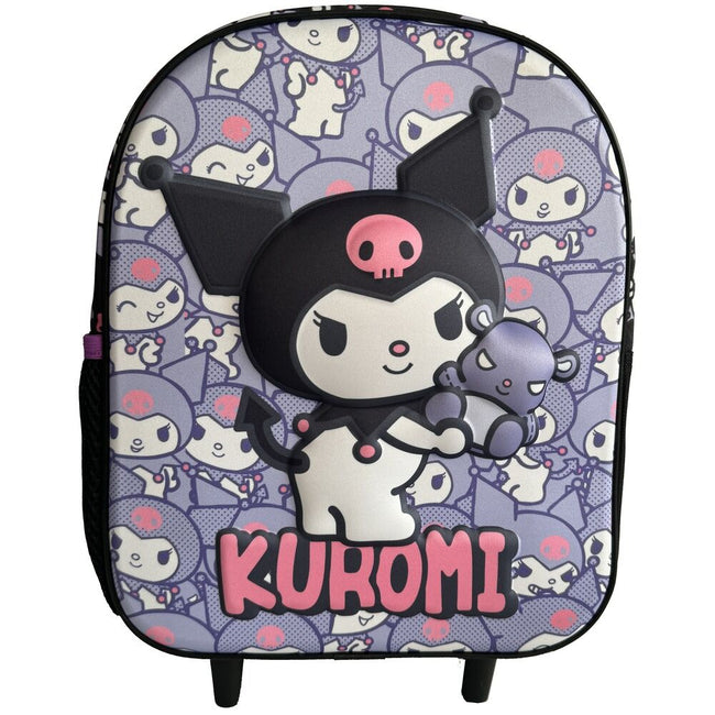 Trolley 3D Kuromi Hello Kitty 32Cm Hover Image