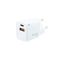 Cargador Usb De Pared Coolbox 20W Usb Tipo A - Usb Tipo C