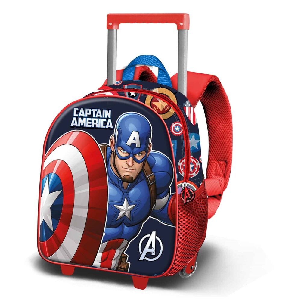 Trolley 3D Patriot Capitan America Marvel 34Cm