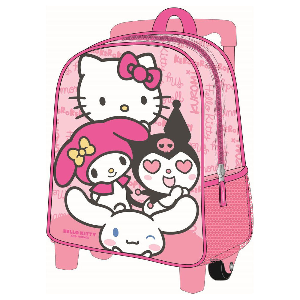 Trolley 3D Hello Kitty And Friends 30Cm