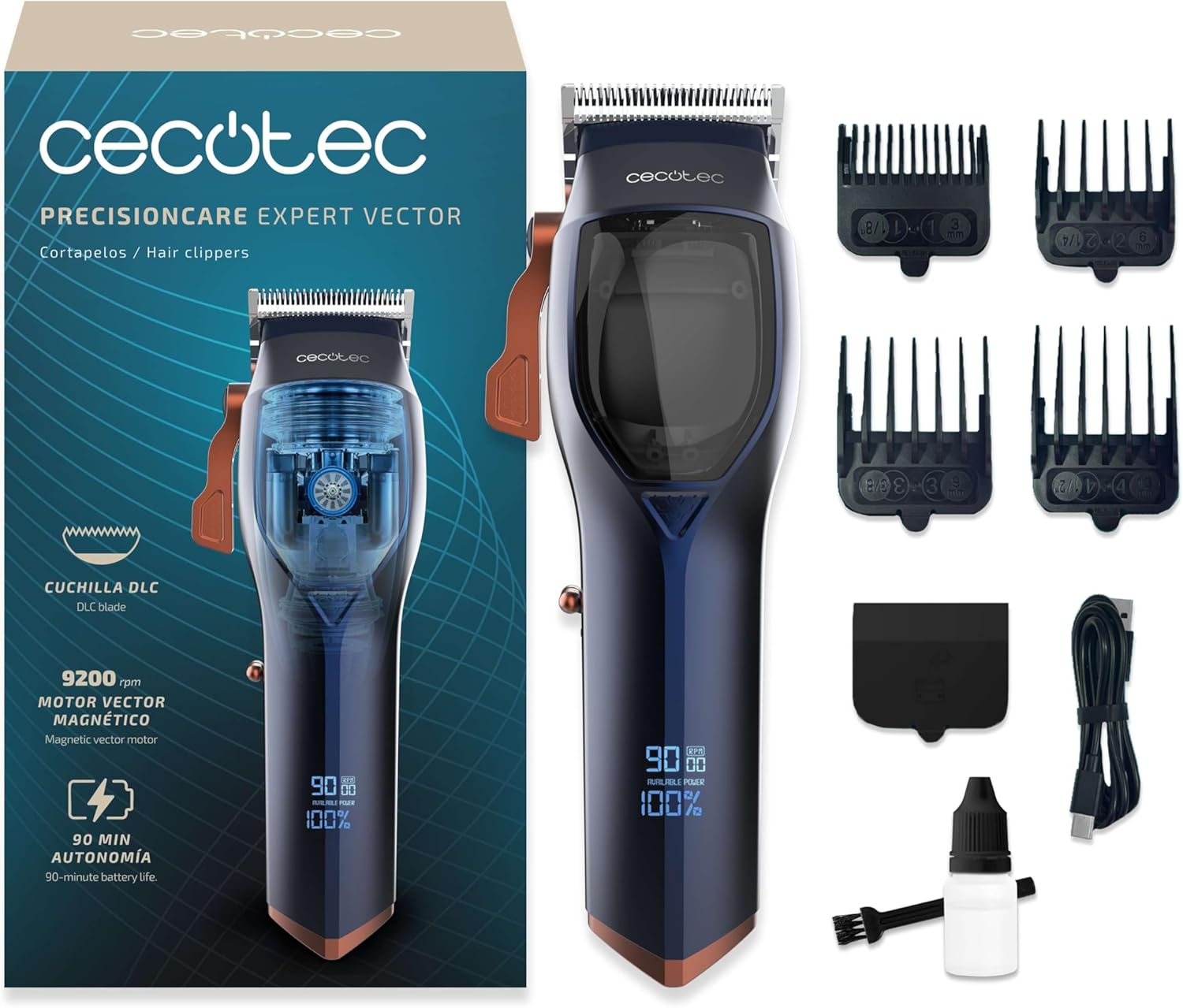 Cortapelos Cecotec PrecisionCare Expert Vector