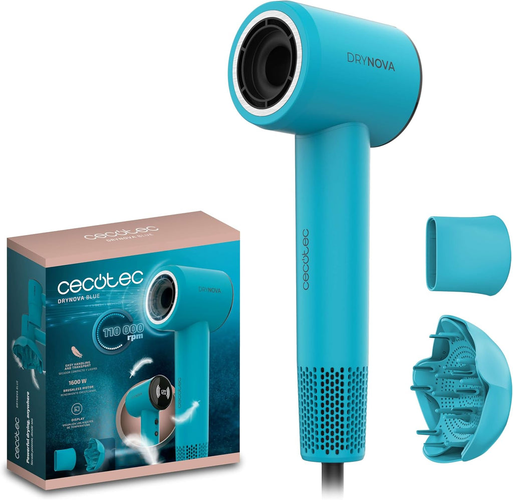 Secadores De Pelo Bldc Cecotec Drynova Blue Wave