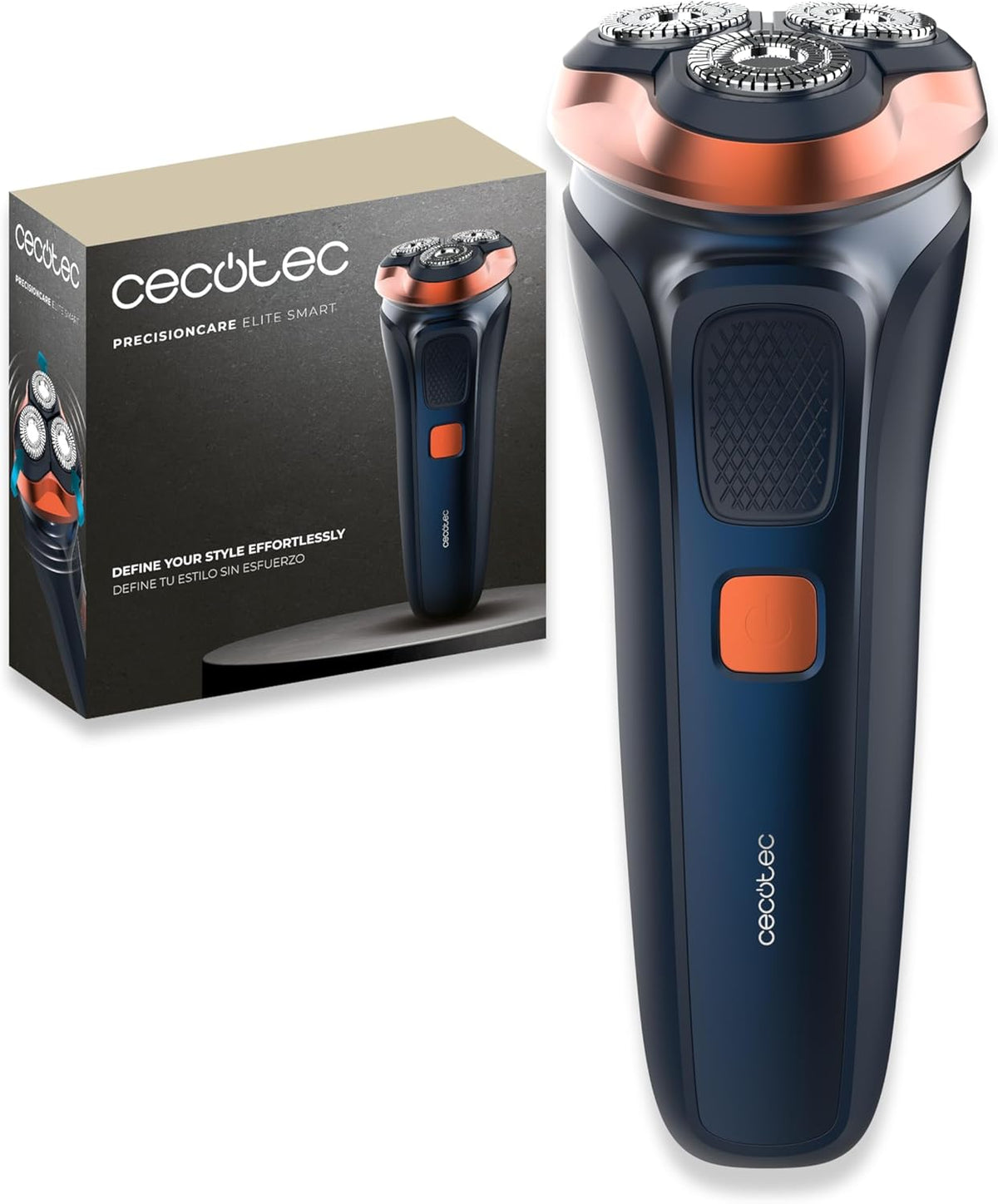 Afeitadora Rotativa Cecotec PrecisionCare Elite Smart