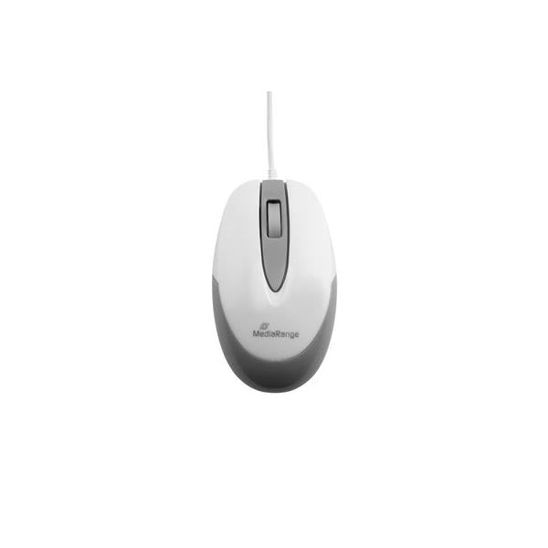 Raton Optico Mediarange Mros214 White-grey Hover Image