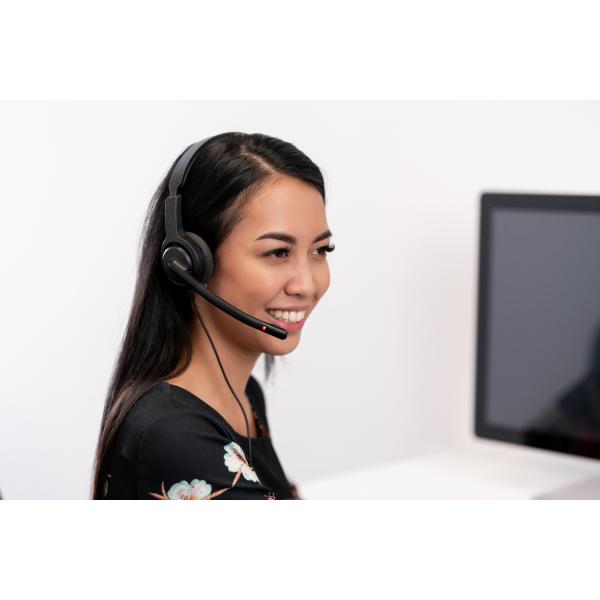 Auriculares Axtel Voice Uc28 Duo Usb-a