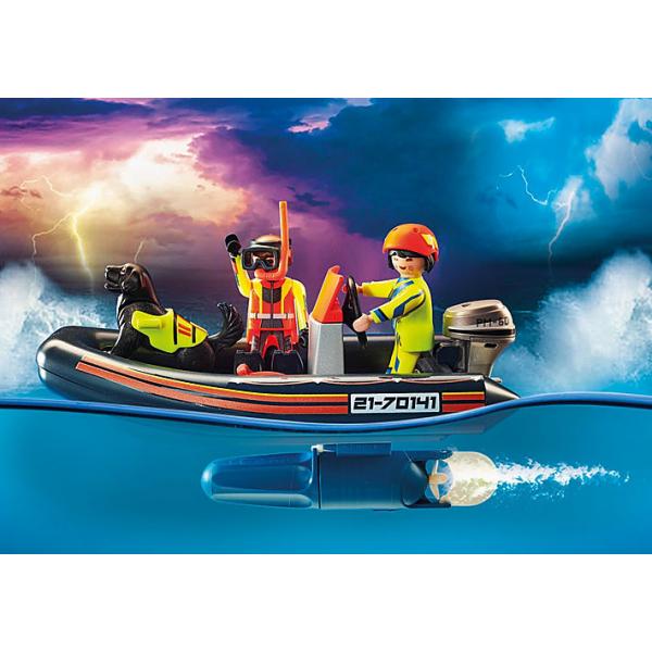 Playmobil Rescate Maritimo : Rescate Polar Con Bote