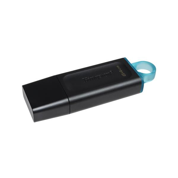 Pendrive Kingston Exodia 64Gb USB 3.2 Gen.1 / Negro-Azul / DTX/64GB