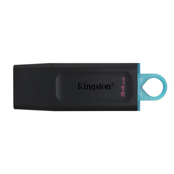Pendrive Kingston Exodia 64Gb USB 3.2 Gen.1 / Negro-Azul / DTX/64GB