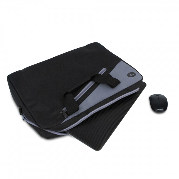 NGS Monray Master Kit Maletín + Ratón óptico inalámbrico 15.6