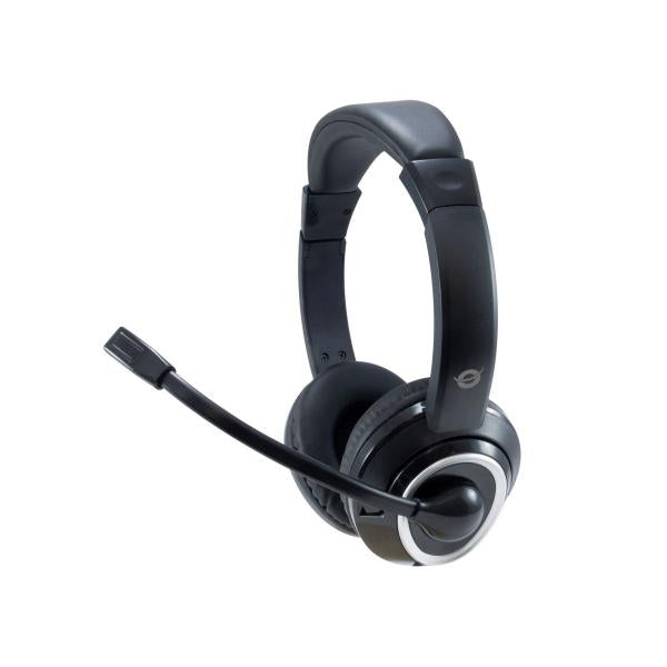 Auricular Conceptronic Polona02ba - Jack 3.5mm - Microfono - Control Volumen