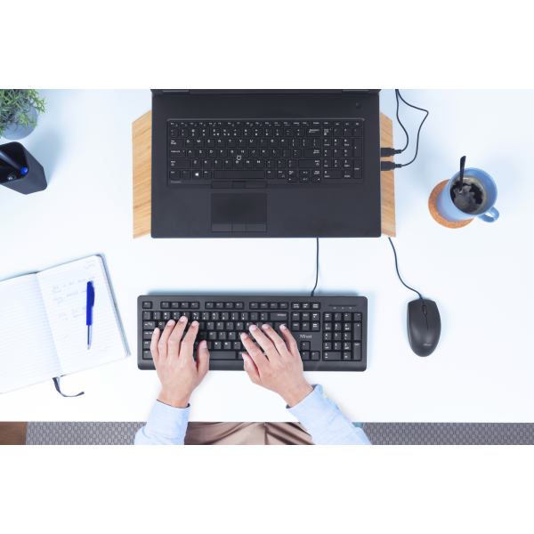 Teclado Membrana Portugués Trust Primo USB