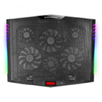 Base De Refrigeracion Para Portatiles Mars Gaming Mnbc5 Con Soporte Adicional De Movil/tablet Para P