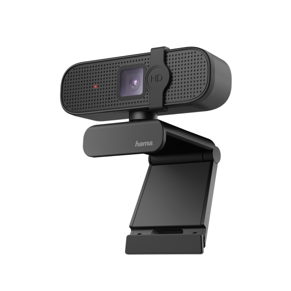 Webcam Hama C-400 Fhd Campo De Vision 70 Rotacion 360 Tapa