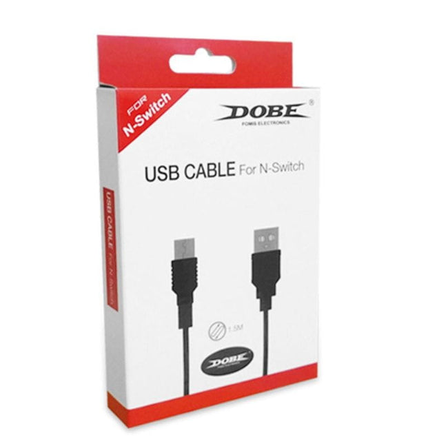 Cable USB Tipo C para Nintendo Switch / OLED DOBE TNS-868 Negro - Accesorio Gamepad Hover Image