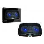 Base De Refrigeracion Para Portatiles Conceptronic 2 Ventiladores 125mm Hasta 17"