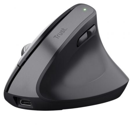 Ratón Ergonómico Inalámbrico Por Bluetooth Trust Bayo+/ Bate