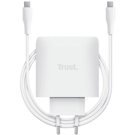 Cargador De Pared Gan Trust Maxo 65W/ 1Xusb Tipo-C/ Incluye