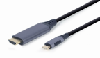 Cable Adaptador De Pantalla Gembird Usb Tipo C A Hdmi, Gris Hover Image