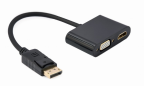 Display Gembird Port Macho A Hdmi Hembra + Cable Adaptador V Hover Image