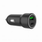 Cargador Rapido Para Coche Gembird Con 2 Puertos Usb, Tipo C