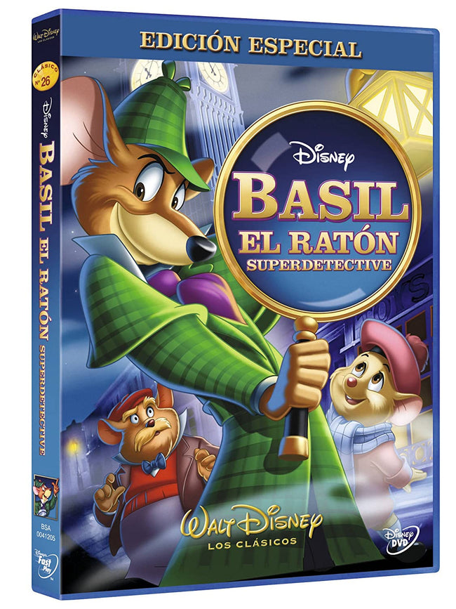 Basil El Raton Superdetective E.E Dvd Hover Image