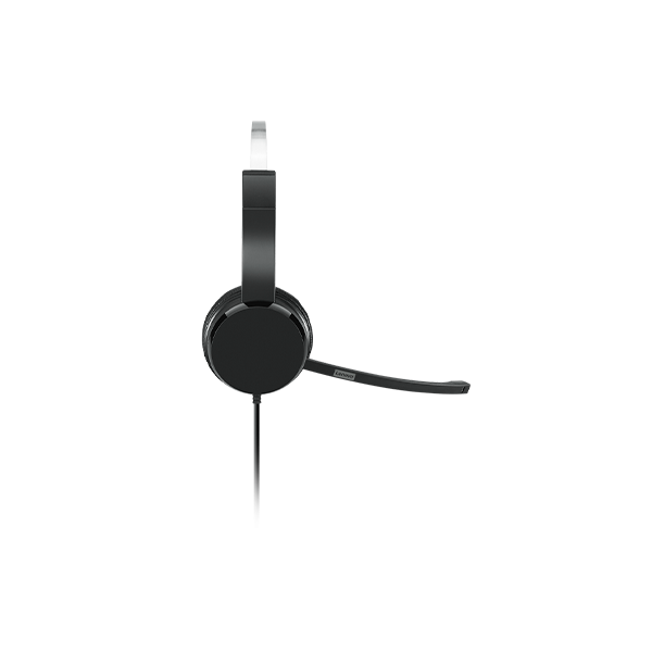 HEADSET USB LENOVO 100 MONO, CABLE 1.8m COLOR NEGRO