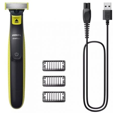 Cortabarbas Philips Oneblade Qp2724/10/ Con Batería/ 3 Acces