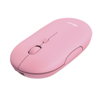 Mouse Trust Wireless Puck Recargable- Ultrafino - Botones Silenciosos- 800/1200/1600dpi - Receptor M